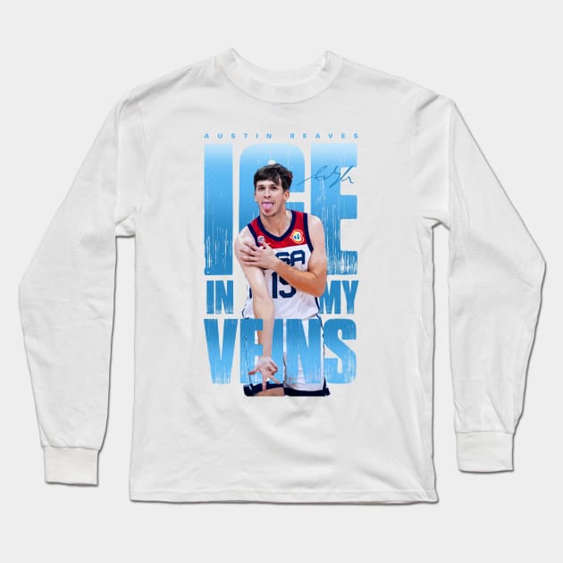 Austin Reaves USA Long Sleeve T-Shirt by Juantamad